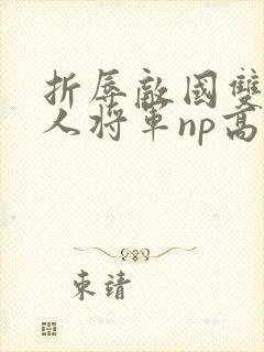 折辱敌国双性美人将军np高h
