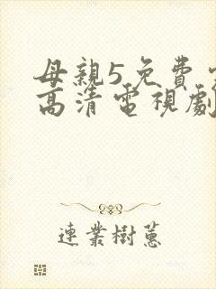 母亲5免费完整高清电视剧在线看中文