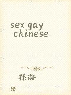 sex gay chinese封面
