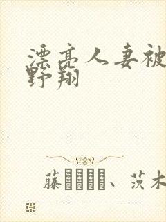 漂亮人妻被强西野翔
