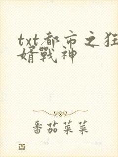 txt都市之狂婿战神