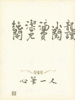 纯洁滴小龙笔趣阁免费阅读
