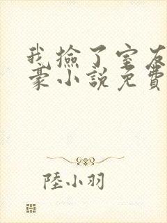 我捡了室友的富豪小说免费阅读