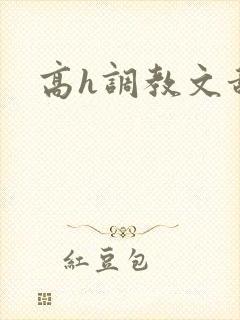 高h调教文甜文