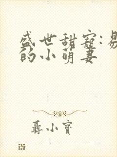 盛世甜宠:易少的小萌妻封面