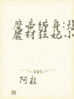 魔帝缠身:爆宠废材狂妃小说网