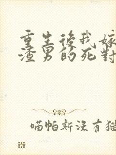重生后我嫁给了渣男的死对头免费阅读无弹窗