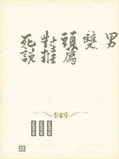 死对头双男主小说推荐