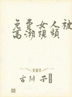 免费女人被爽到高潮视频
