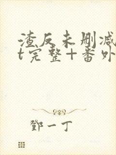 渣反未删减txt完整+番外