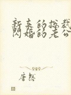 新来的总裁竟是闪婚的老公短剧免费观看封面