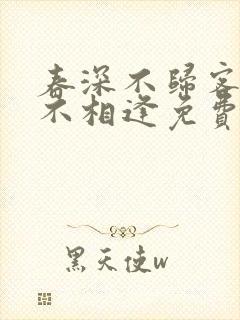 春深不归客清梦不相逢免费全文