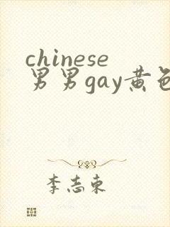 chinese男男gay黄色封面