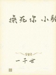 操死你 小骚货