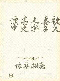 漂亮人妻被中出中文字幕久久
