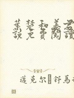 叶楚和姜君瑶小说免费阅读完整版封面