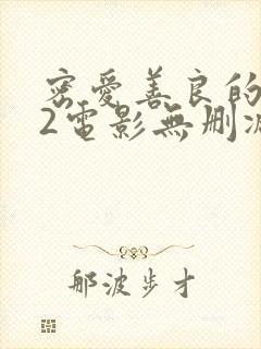 密爱善良的嫂子2电影无删减封面