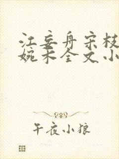 江妄舟宋枝雪顾婉禾全文小说