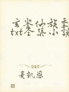 玄鉴仙族季越人txt全集小说封面