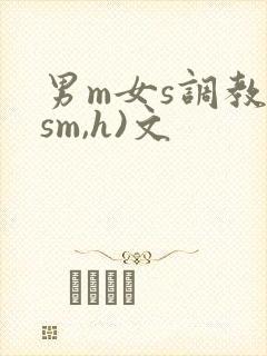 男m女s调教(sm,h)文封面
