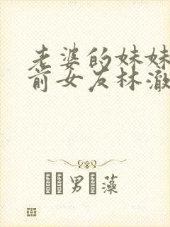 老婆的妹妹是我前女友林澈漫剧封面