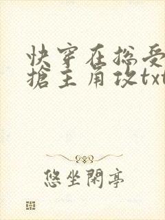 快穿在总受文里抢主角攻txt网盘封面