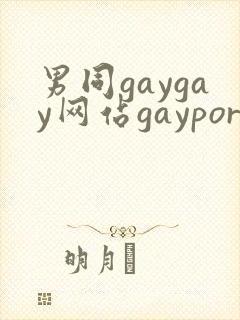 男同gaygay网站gayporn