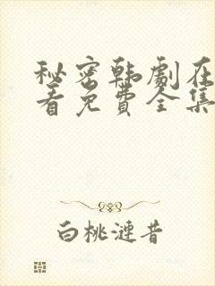 秘密韩剧在线观看免费全集电视剧高清