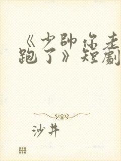 《少帅你老婆又跑了》短剧