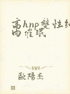高hnp双性纯肉催眠封面