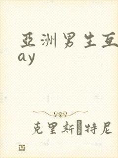 亚洲男生互操gay