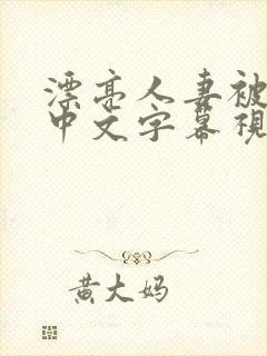 漂亮人妻被中出中文字幕视频