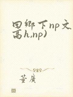 回乡下np文(高h,np)