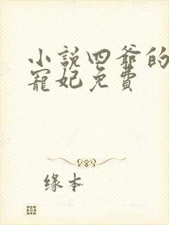 小说四爷的心尖宠妃免费