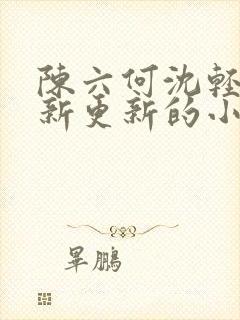 陈六何沈轻舞最新更新的小说