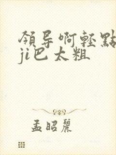 领导啊轻点灬大ji巴太粗