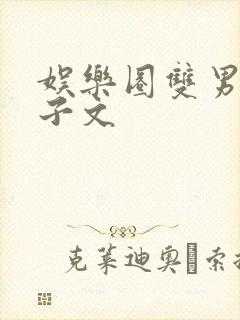 娱乐圈双男主生子文