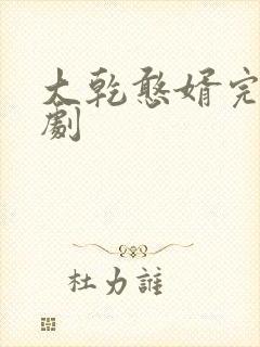 大乾憨婿完整短剧