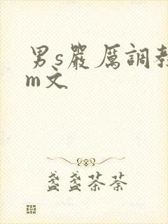 男s严厉调教女m文