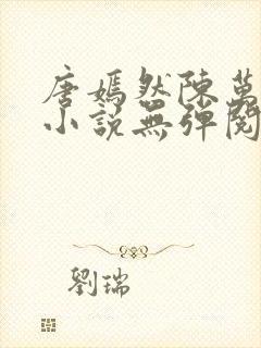 唐嫣然陈万里的小说无弹阅读