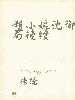 赵小婉沈御大结局后续封面