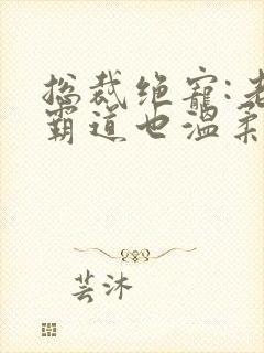 总裁绝宠:老婆霸道也温柔