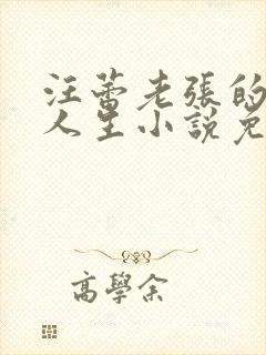 汪蕾老张的风流人生小说免费阅读封面