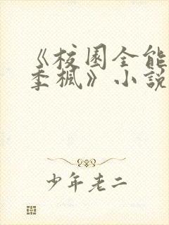 《校园全能高手季枫》小说