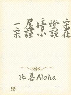一屋暗灯宋星阑宋谨小说在线看
