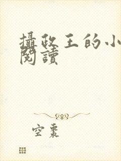 摄政王的小闲妻阅读