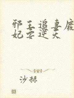 邪王追妻废材狂妃要逆天