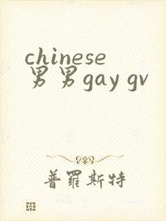 chinese男男gay gv封面