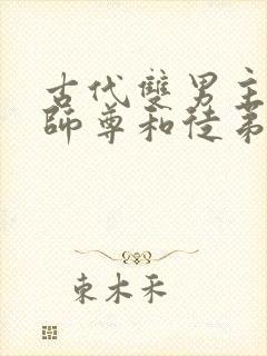 古代双男主漫画师尊和徒弟封面