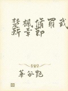 楚枫修罗武神全新章节